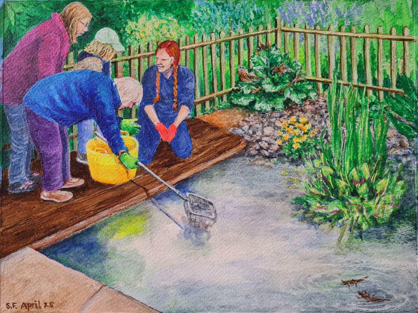 Read more about the article One garden, four seasons and twelve paintings